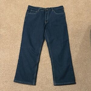 Fleece lined jeans